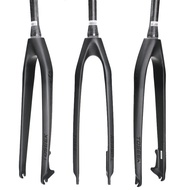TOSEEK Full Carbon Fiber Bike Rigid Disc Brake Forks Tapered Fork 26/27.5/29