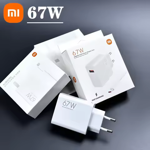 Xiaomi Poco Charger 67W Original EU Fast Charge add 6A Type C Cable For POCO X4 X3 X5 Redmi Note 9 1