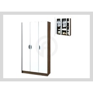 MIGA WR Wardrobe WHITE ALMARI PUTIH - 2 DOOR WARDROBE / 3 DOOR WARDROBE