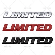 Suitable for Toyota Highlander LIMITED English Car Stickers Highlander LIMITED Metal Modification La