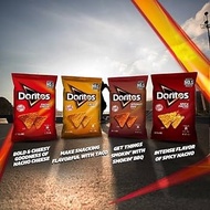 [JUMBO PACK] DORITOS NACHO TORTILLA CHIPS SNACK 190G (SPICY/BBQ/CHEESE) PEK BESAR BALOI EKONOMI HALA