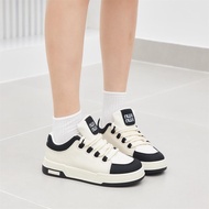 Giày MWC A118 - Thể Thao Nữ Phối Màu Chất Liệu Da Siêu Êm Chân Đế Độn 4CM Hot Trend