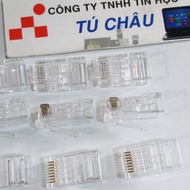 Đầu mạng RJ45 CAT 6 / Chuẩn mạng CAT 6 RJ45 (8P8C) (Hiệu UNITEK Chính hãng)
