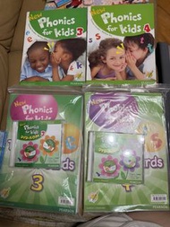 New Phonics for Kids Books 1-6 with DVD-ROMs