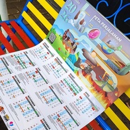 Islamic Education Calendar 2026 | Hijri Calendar 1447-1448 H 2026 Masehi | CALENDAR 2026