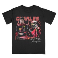 Charles Leclerc Vintage T-shirt Formula 1 Ferrari racing tee | V2