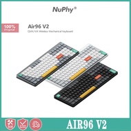 Nuphy Air96 V2 Bluetooth 2.4g Wireless 96% Mechanical Keyboard Low Profile Gateron/Daisy Switch Compatible with Windows and Mac