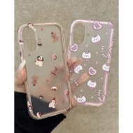 Cat Puppy Cartoon Casing hp Oppo A6t Pro Reno 15F 15 Pro A6x A6 Pro A5X A5I A3X Reno 14F 14 Pro 5G10