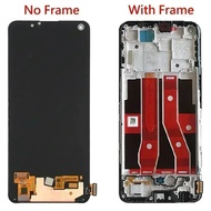 6.43'' AMOLED For Oppo Reno4 SE PEAT00 PEAM00 LCD Display Screen Frame Touch Panel Digitizer Assembl