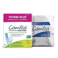 Boiron Camilia Teething Drops for Daytime and Nighttime Relief of Painful or Swollen Gums and Irrita