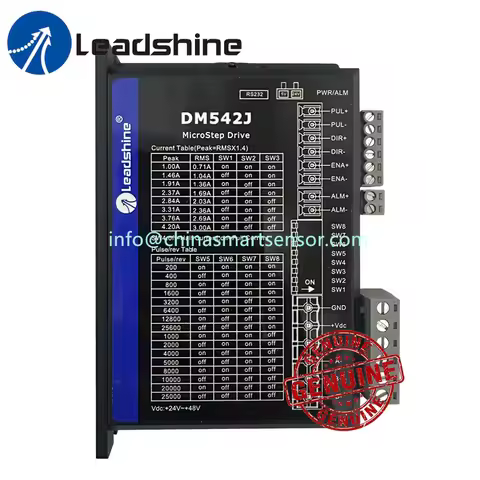 Original Leadshine DM542J DM542-05 M542C DM542S Stepper Motor Driver Engraving Machine Controller Cl