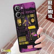 Case Realme 10 - Casing Realme 10 - Eksotik - Motif Lucu Aesthetic - Kesing Realme 10 - Silikon Kare