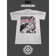 Metal / Punk / Grudge Short T-Shirt / Original PRACATAN REBEL Music T-Shirt (Size L) - SUBHUMANS (56