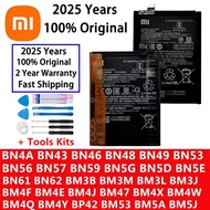 Battery  Mi Redmi Note Poco F1 F2 F3 3 3S X3 K30 4 4X K40 5 6 7 8 8T 9 9A 9C 9T 10 10S 10T 10A 11 11