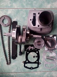 parts paket bore up tiger 250cc, kruk as xiema 66,2 + blok piston set