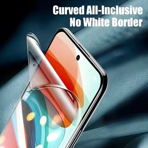 2Pcs Hydrogel Film for Xiaomi Poco X3 Pro F3 M3 M4 11T 12T Pro Screen Protector for Redmi Note 11 10