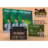 ◇♙♟MOTORCYCLE XTREME BATTERY YTX4L-BS FOR XRM110&amp;125 WAVE125 MIO I125 SOUL II5 FINO MX125