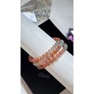 CLEARANCE  Arusha crystal bracelet ｜ Gelang Kristal Arusha | 阿鲁沙金太阳 绿柱共