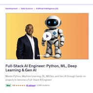 AI Engineer Video Course- Full-Stack AI Engineer: Python, ML, Deep Learning & GenAI | Learn AI Engin