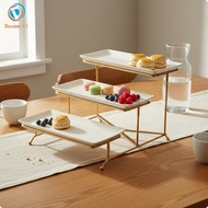 [Dovewill] 3-Tier Dessert Stand Afternoon Tea 3-Tier Cake Stand Space-Saving for Party