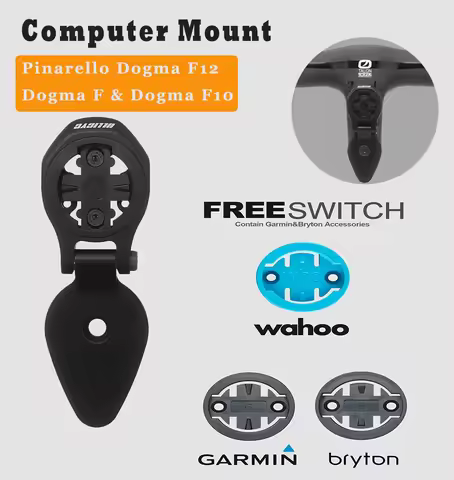 Top Mount Pinarello Dogma F12 Computer Mount / Dogma F/ Dogma F10 Integrated Handlebar Compatible Fo