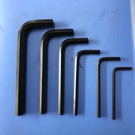 Eight Allen key Hex type Heavy Duty loose inches size 1/8-3/8 (JAPAN)