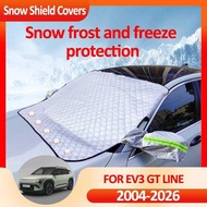 For Kia EV3 GT Line 2024 2025 2026 Car Acessories Front Windshield Sun Rain Cover Dust Frost Grd Aut