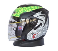 HELM G2 OPTIMAX paket ganteng spoiler helm centro g2