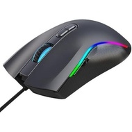Gamings Mouse USB Cord RGB Backlit Gamers Mouse 4 Adjust 3200DPI