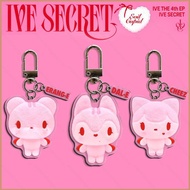IVE Acrylic Keychain Fourth EP Mini Album IVE SECRET Pendant Yujin Bags Accessories Stars Periphery