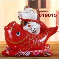 Lucky cat piggy bank, lucky cat/, lucky cat, lucky cat, ceramic piggy bank