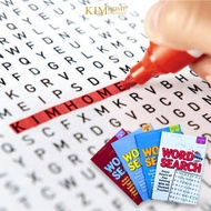 KIMHOME VOLUME 1-4 word search word puzzle boo