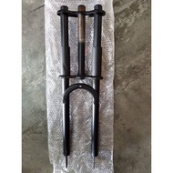 Double Fork Basikal Lajak 20inch 16inch Fork Rigid