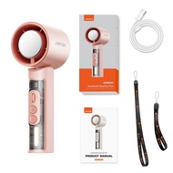 Jamay พัดลมพกพา ปรับความเร็วลมได้ 199 ระดับ พัดลมมือถือ ใช้งานได้ 18 ชม พัดลมระบายความร้อน F10 Plus