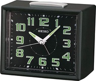 SEIKO QHK024K  Black Sweep Snooze Night LED Luminous Loud Alarm Clock