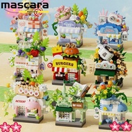 MARA City Building Blocks, Mini Micro Blocks Mini Shop Blocks,  Building Blocks Street View Blocks B