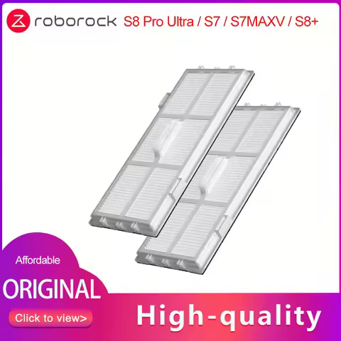 Original Roborock S8 Washable HEPA Filter Accessories For Roborock S8 Pro Ultra/S7/S7MAXV/S8+ Robot 