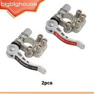 Silver Battery Terminal Connector Set Convenient And Firm Connection For Car Batteries Easy As Shown