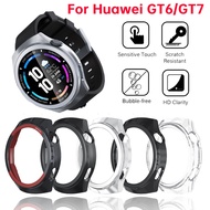 PC Hollow Case Cover For Huawei Watch GT7 46mm Smart Watch Hard PC Cover Shell Bumper Protective For