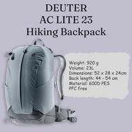 DEUTER AC LITE 23 Hiking Backpack