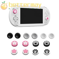 BETTER-MAYSHOW 4PCS Game Console Joystick Rocker, Silicone Colorful Big Joystick Cap, Accessories No