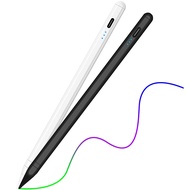 สำหรับดินสอ iPad Apple ปากกา Stylus สำหรับ Apple ดินสอ2 1สำหรับ iPad Air 4 2021 Pro 11 12.9 2020 air 3 10.5 2019 10.2 Mini 5ปากกาสัมผัส Black One
