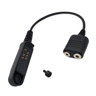 Walkie Takie Earpiece Adapter UV5R K1 Headset to uv9r 9G Compatible with Baofeng Radio