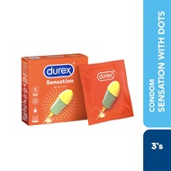 DUREX Condom Sensation Dots 3s