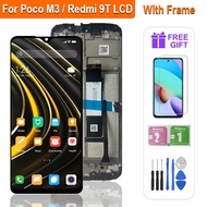 6.53 LCD Display For Xiaomi Poco M3 LCD M2010J19CG LCD Touch Screen Digitizer Assembly Part For XIAO