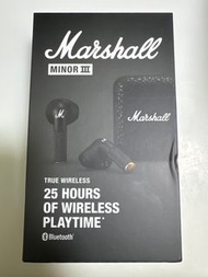 全新 Marshall Minor III 藍芽耳機