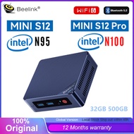 Beelink Mini S12 Pro Intel 12th Intel N100 Mini PC Windows 11 N95 DDR4 32G 500G SSD Desktop Computer