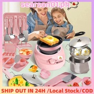 ♞,♘【Cheapest】Real Mini Cooking Set For Kids Kitchen Toys Set for Kids Girls/kids real stove/lutuan