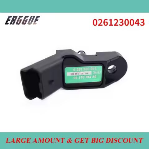 0261230043 9639381480 MAP Manifold Absolute Pressure Sensor For Peugeot For Citroen 106 206 207 307 
