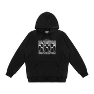 Metaphores - Warden Cotton Fleece Black Hoodie 290gsm